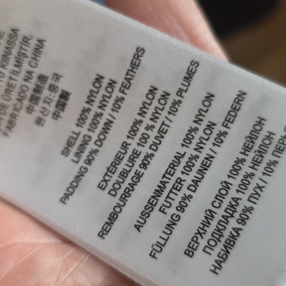 TUMI Packable down puffer jacket! S - Picture 9 of 9